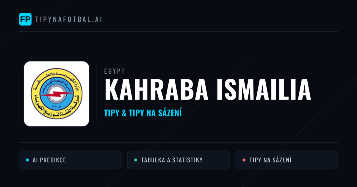 Kahraba Ismailia Tipy a statistiky