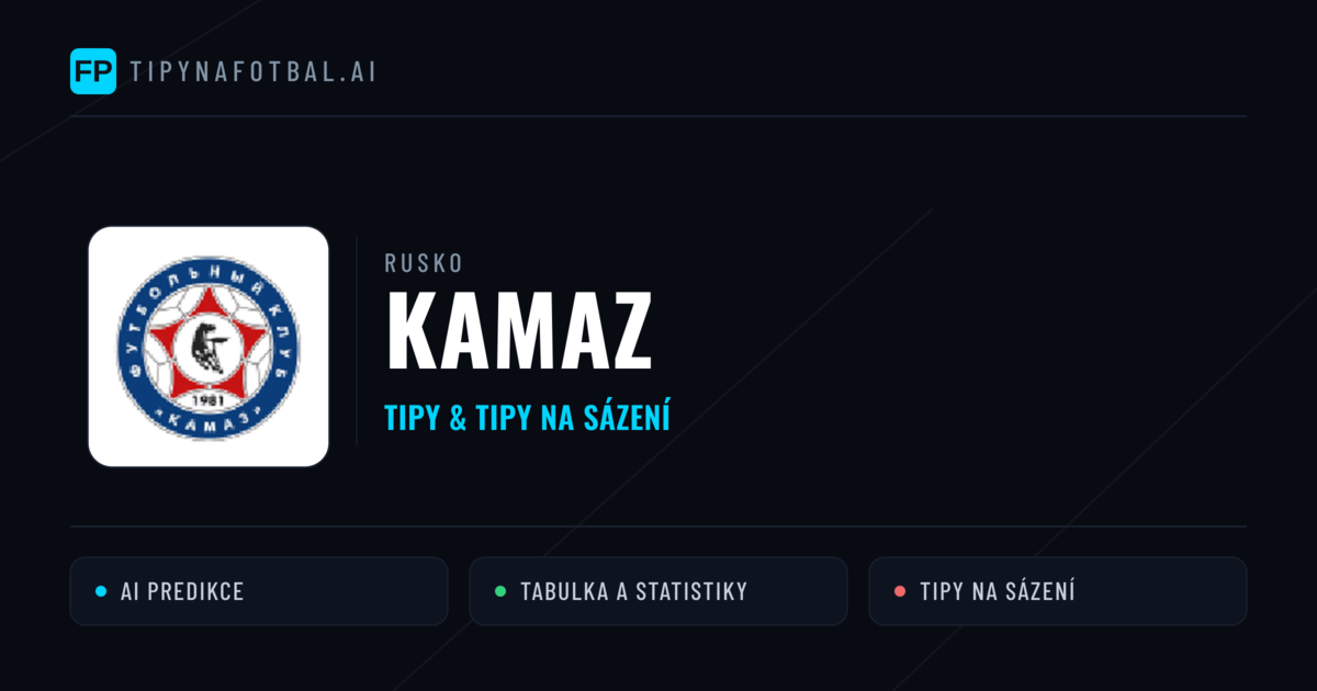 KAMAZ Tipy a statistiky