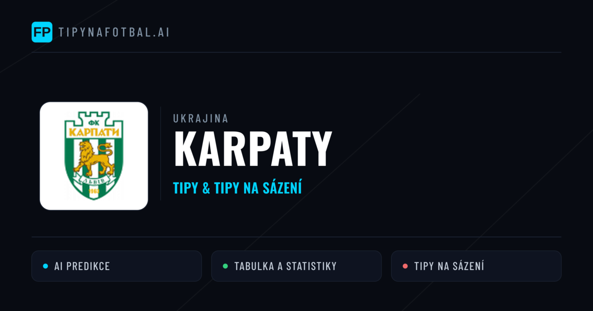Karpaty Tipy a statistiky
