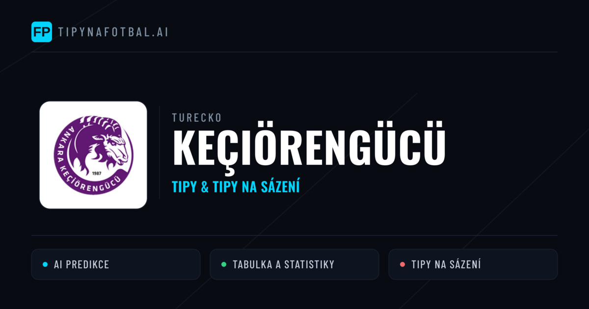 Keçiörengücü Tipy a statistiky