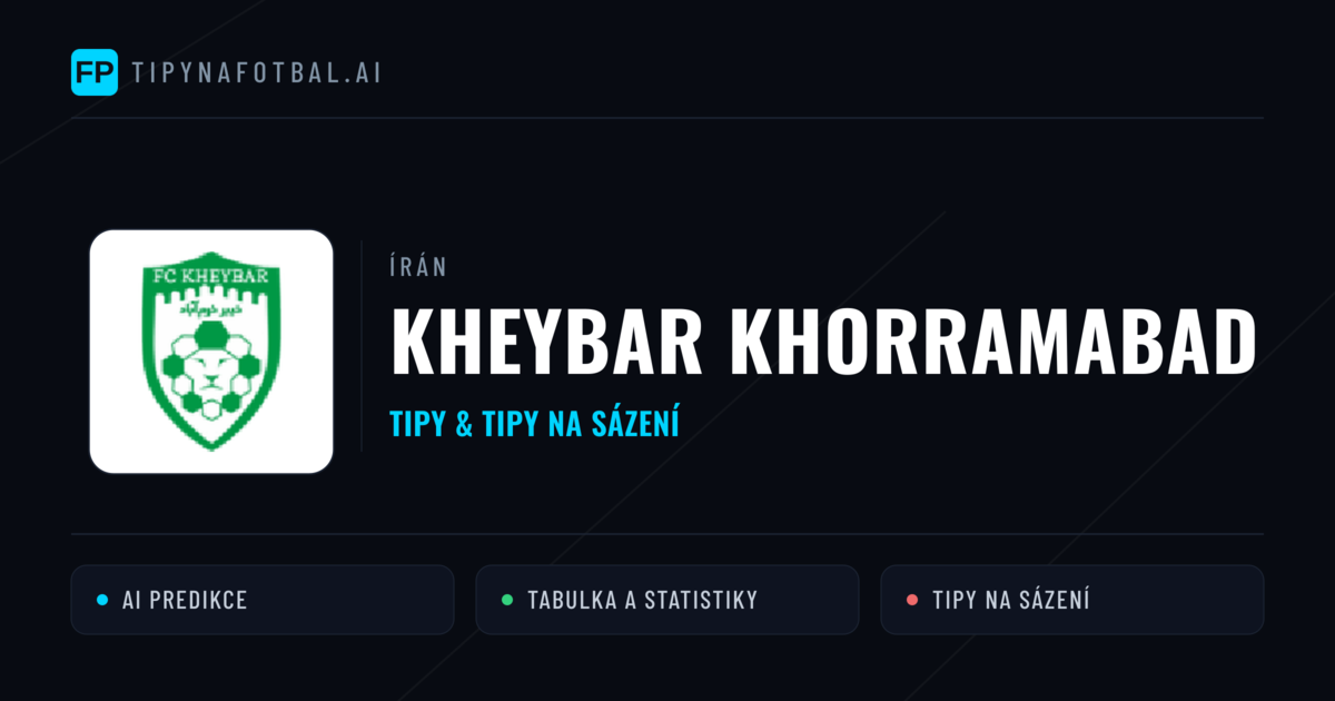 Kheybar Khorramabad Tipy a statistiky