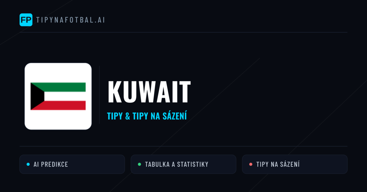 Kuwait Tipy a statistiky