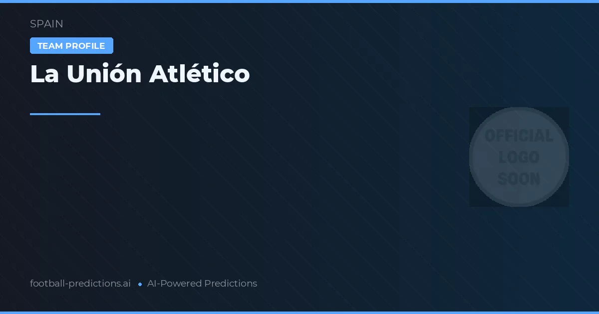 La Unión Atlético Tipy a statistiky