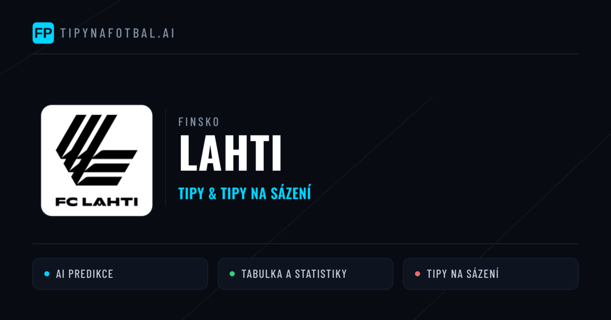Lahti Tipy a statistiky
