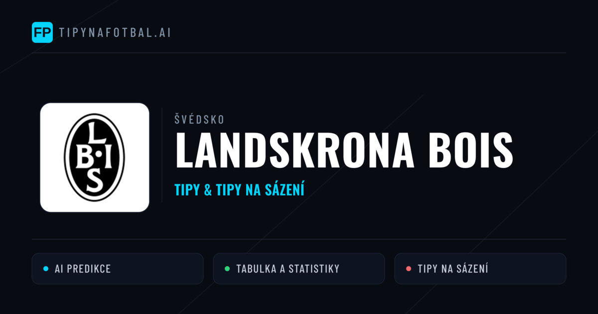 Landskrona BoIS Tipy a statistiky