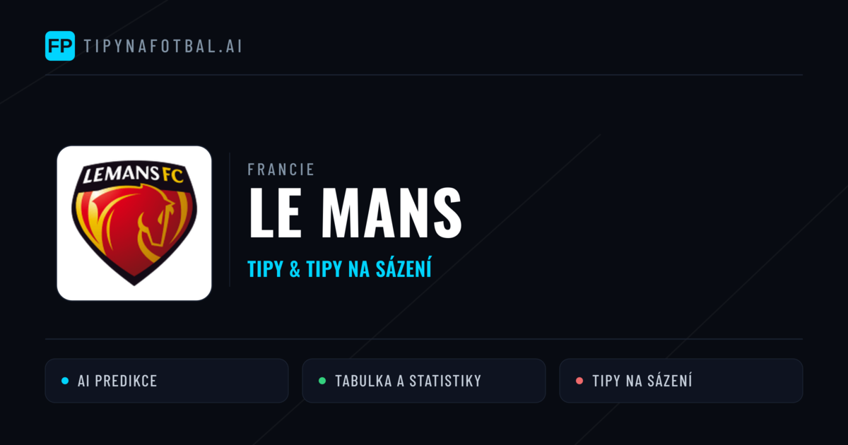 Le Mans Tipy a statistiky