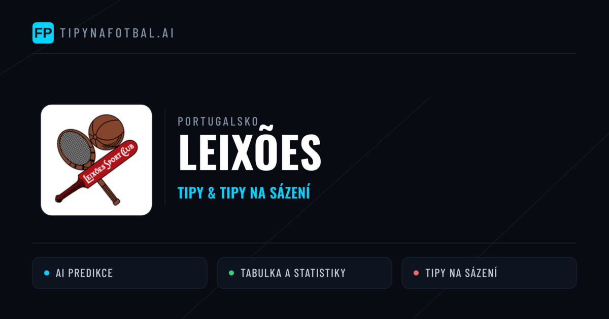 Leixões Tipy a statistiky