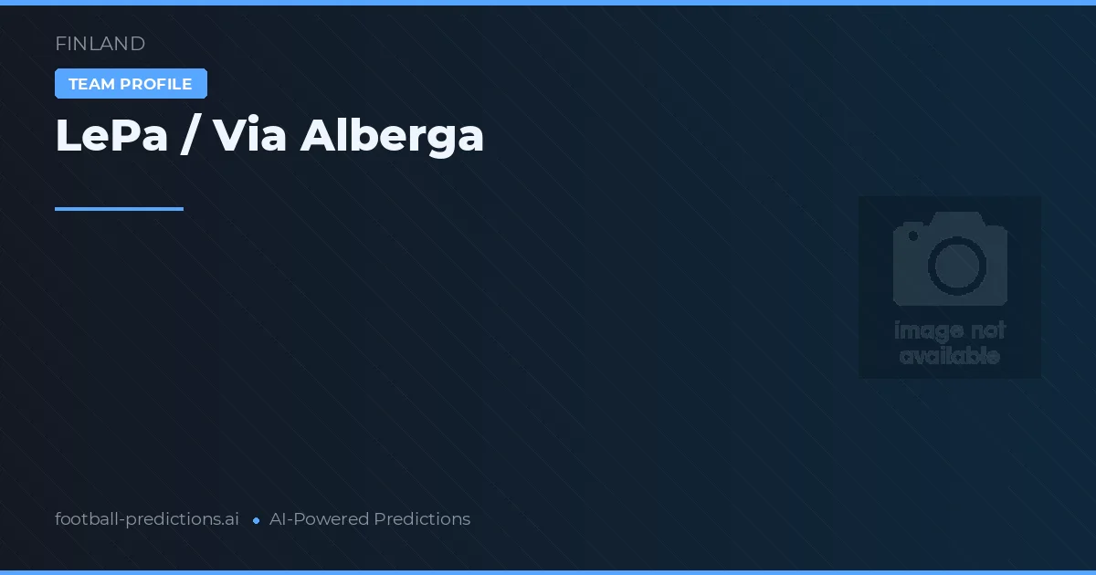 LePa / Via Alberga Tipy a statistiky