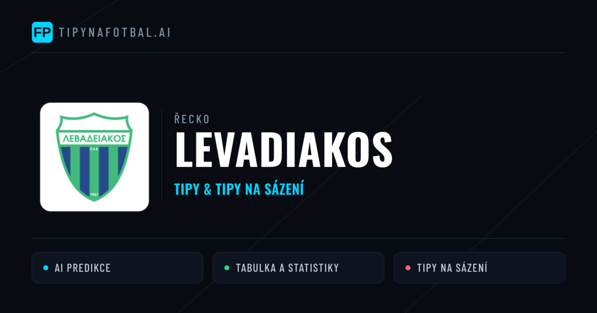 Levadiakos Tipy a statistiky