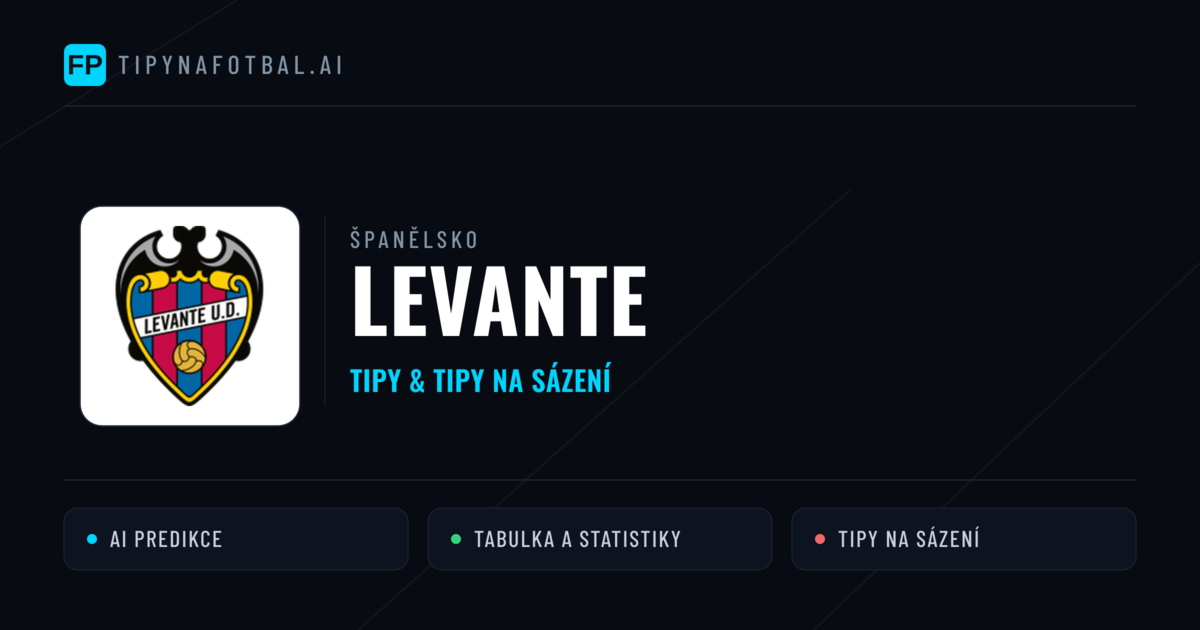Levante Tipy a statistiky