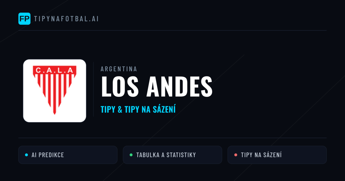 Los Andes Tipy a statistiky