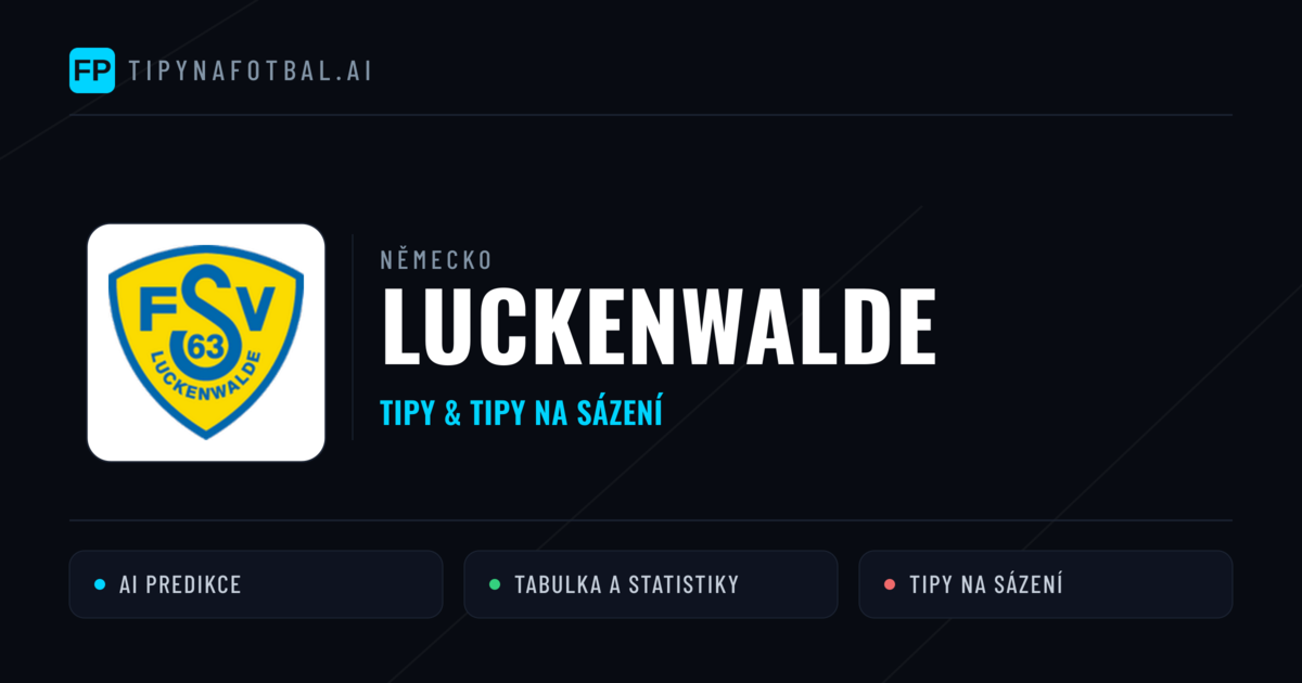 Luckenwalde Tipy a statistiky