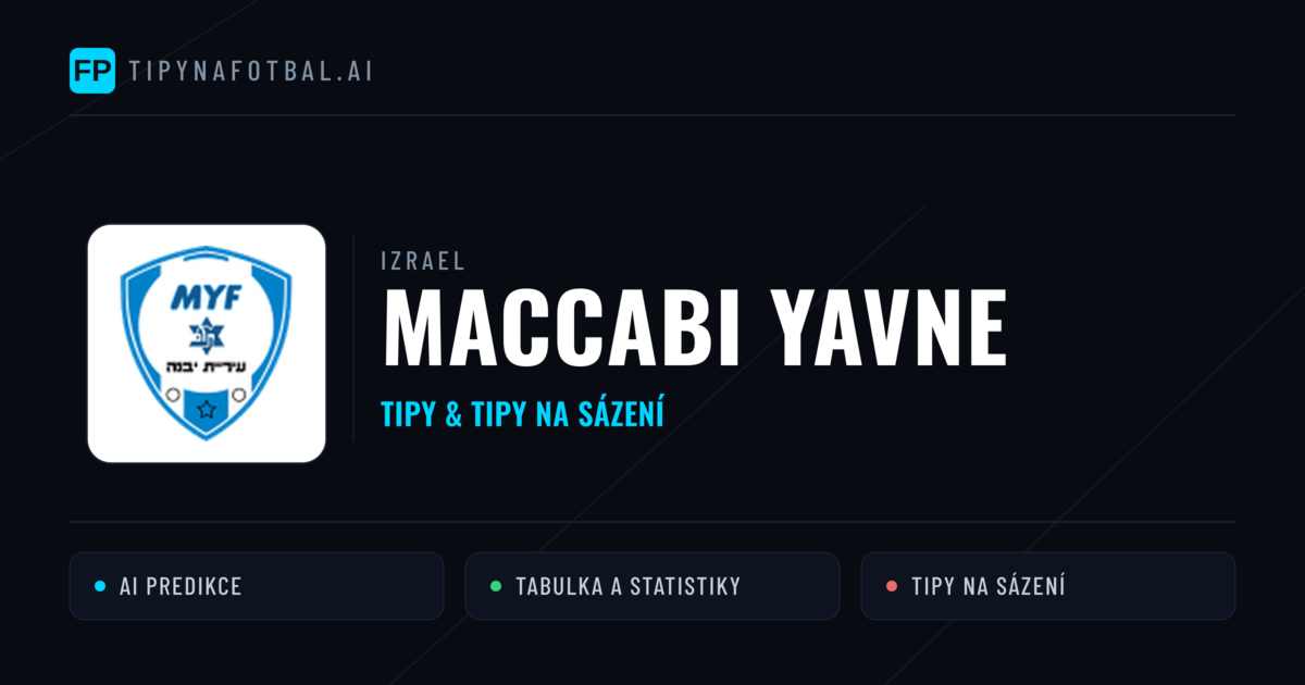 Maccabi Yavne Tipy a statistiky
