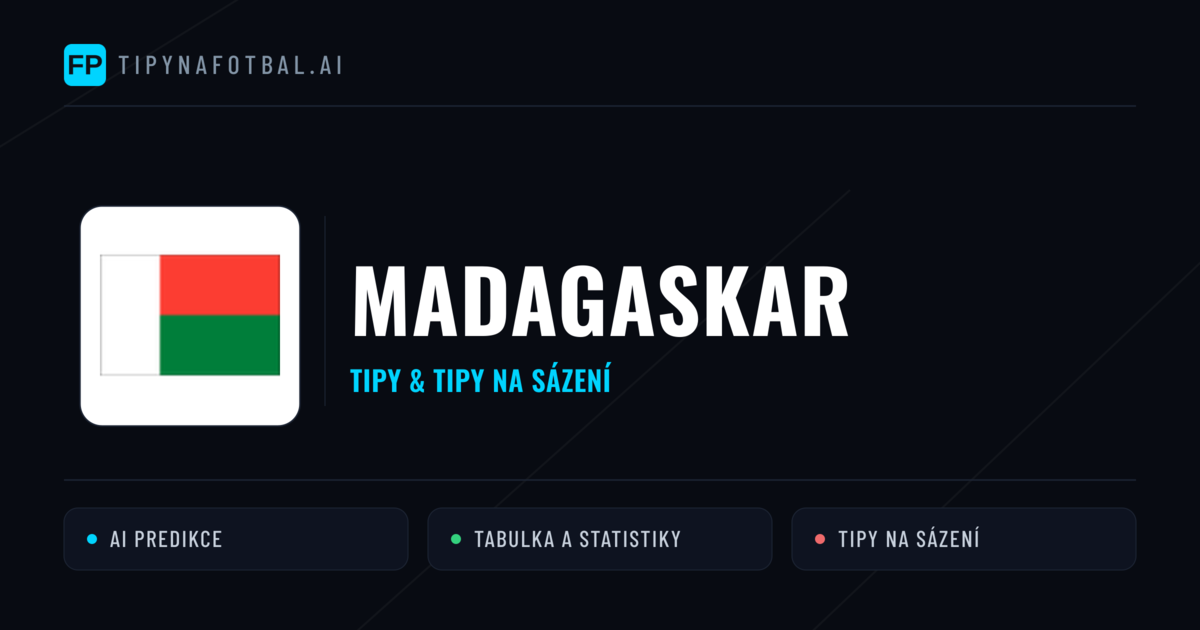 Madagaskar Tipy a statistiky