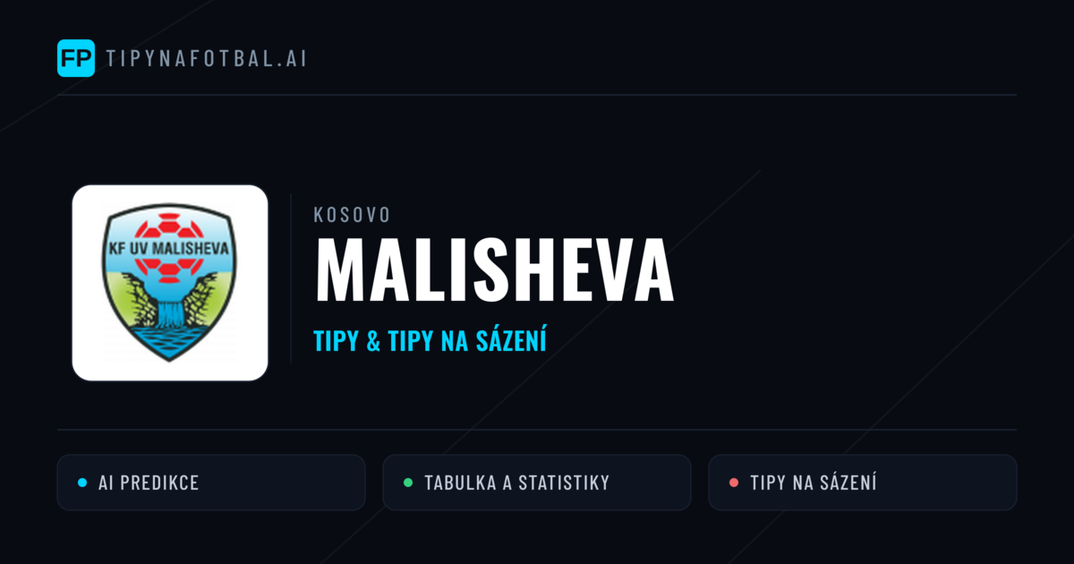 Malisheva Tipy a statistiky