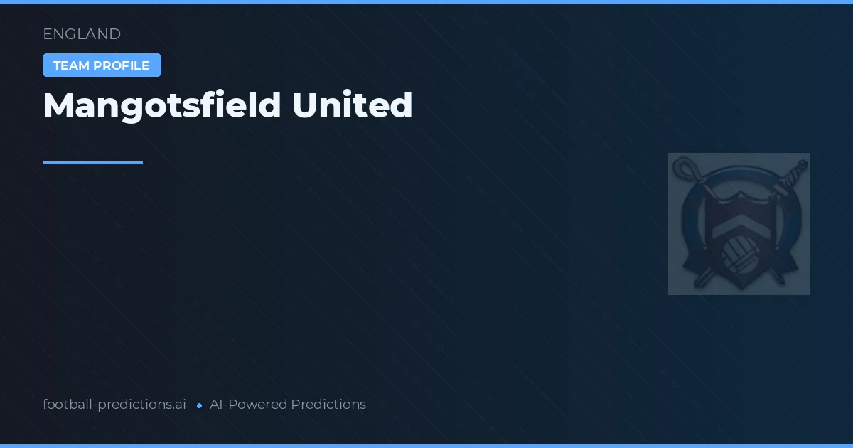 Mangotsfield United Tipy a statistiky