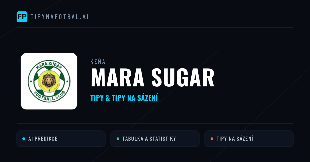 Mara Sugar Tipy a statistiky