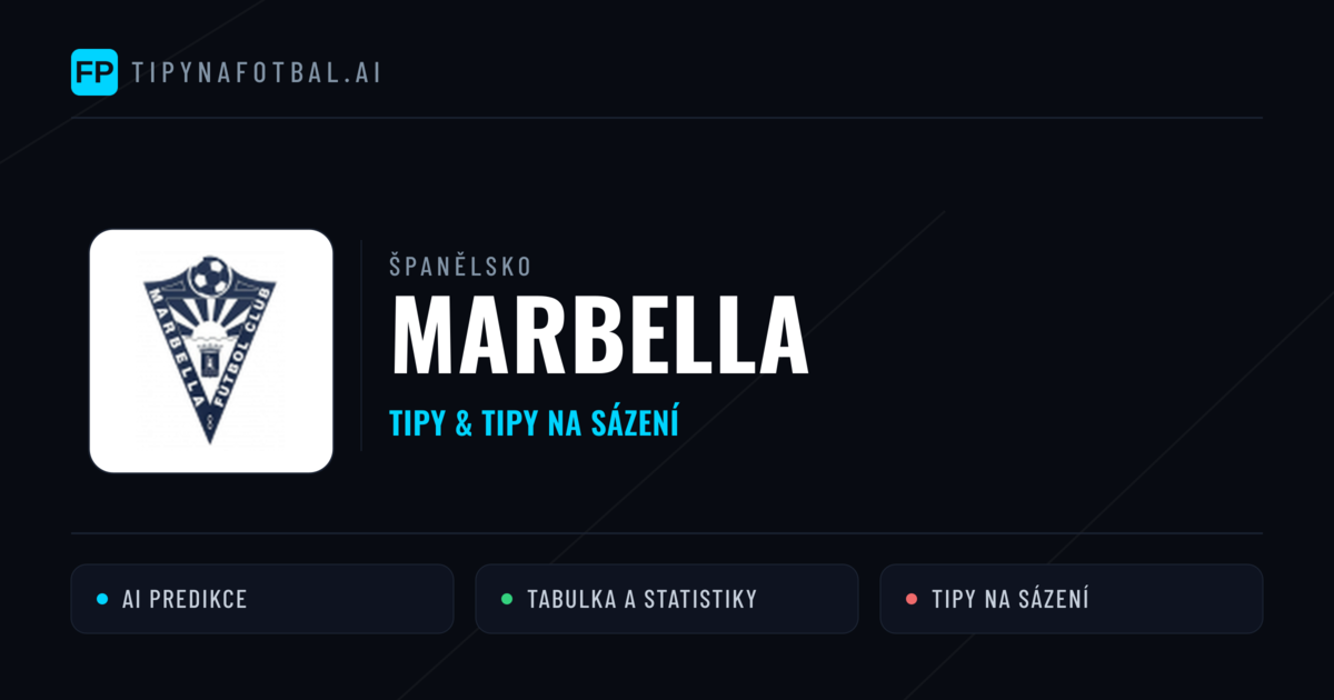 Marbella Tipy a statistiky