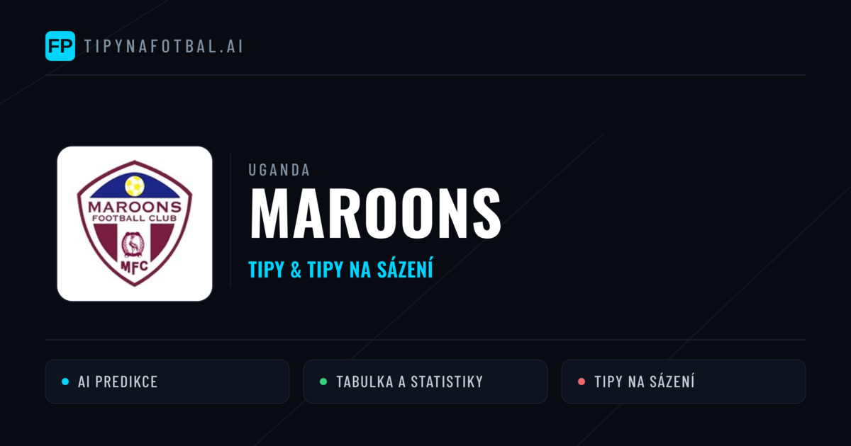 Maroons Tipy a statistiky