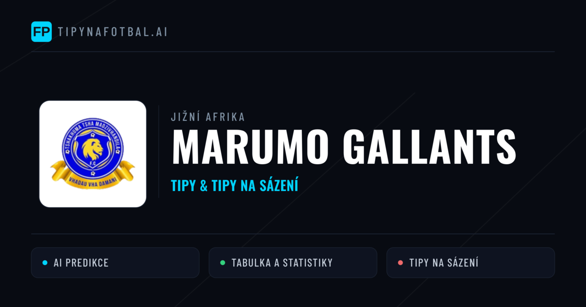 Marumo Gallants Tipy a statistiky