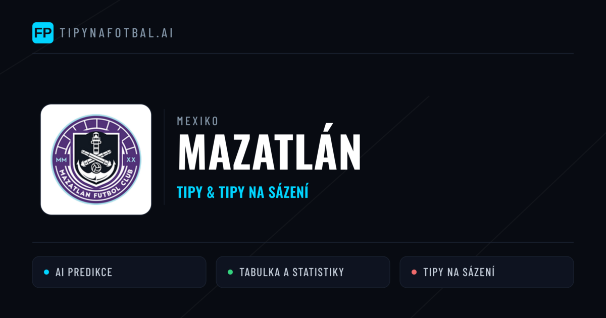 Mazatlán Tipy a statistiky