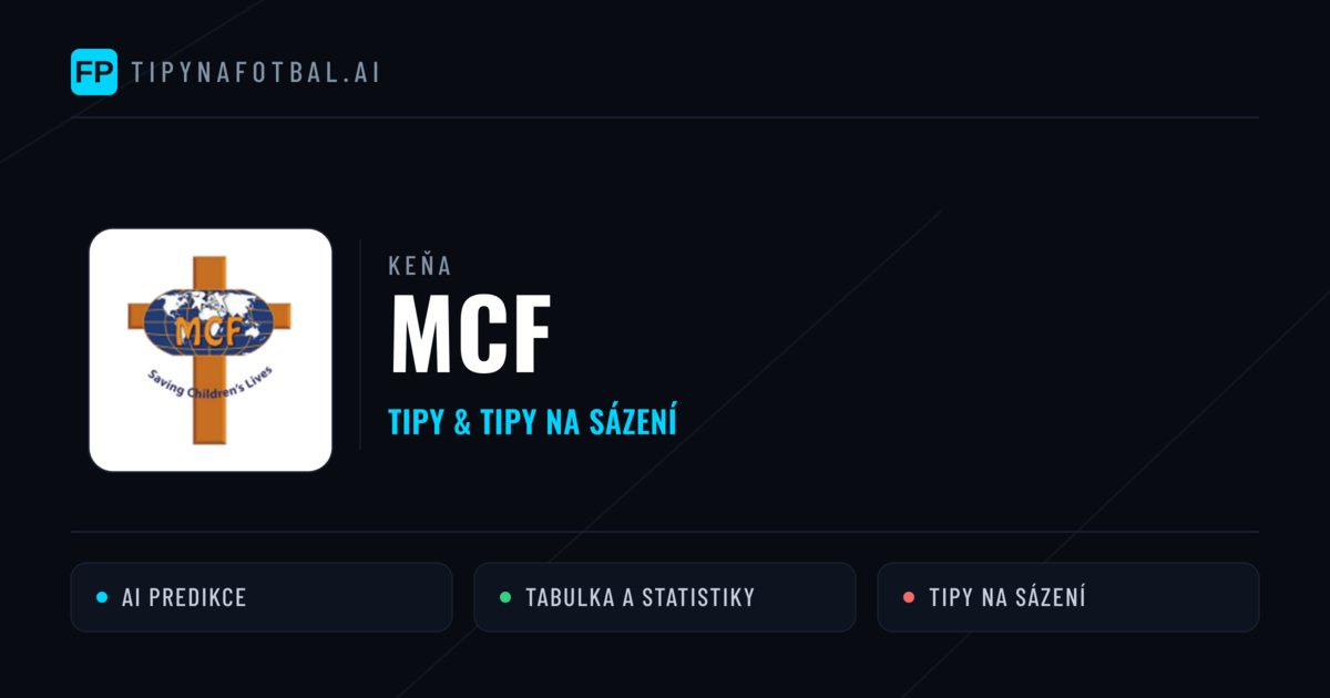 MCF Tipy a statistiky
