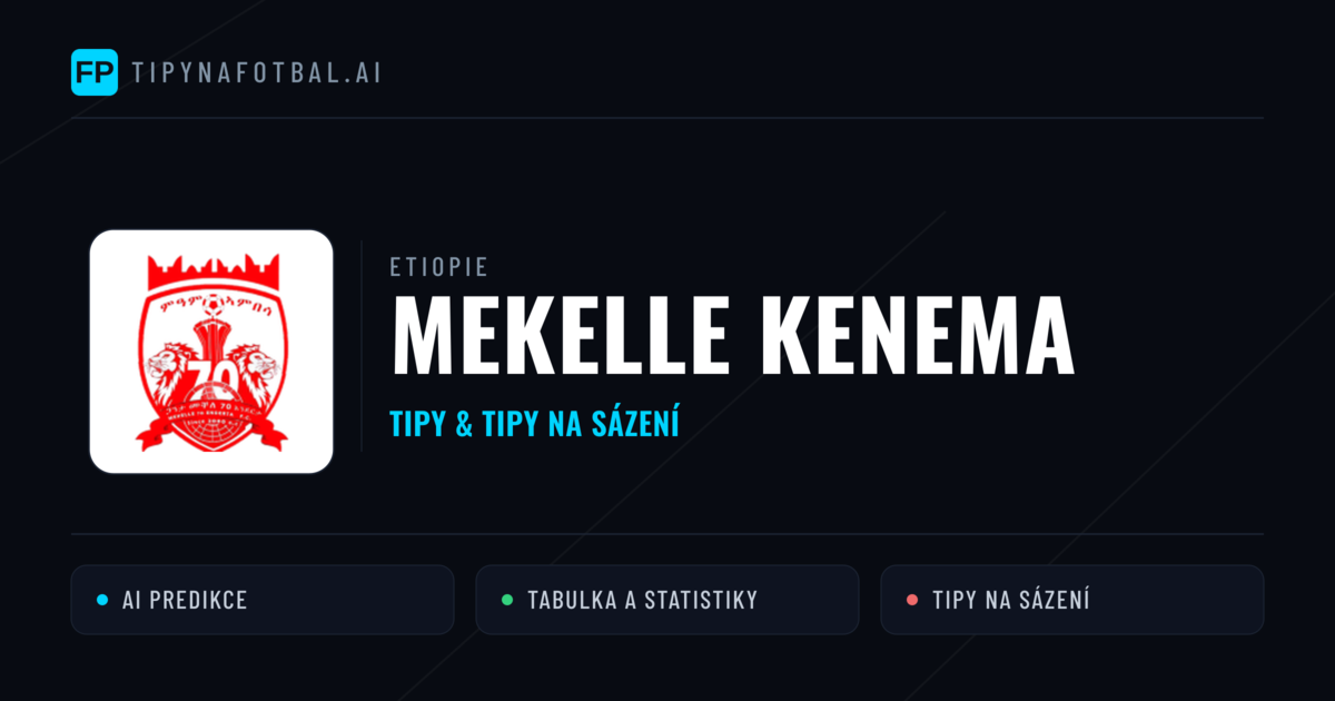 Mekelle Kenema Tipy a statistiky