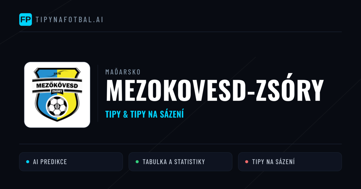 Mezokovesd-Zsóry Tipy a statistiky