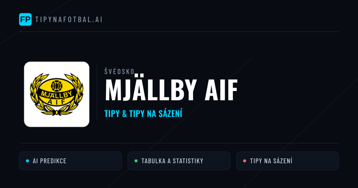 Mjällby AIF Tipy a statistiky