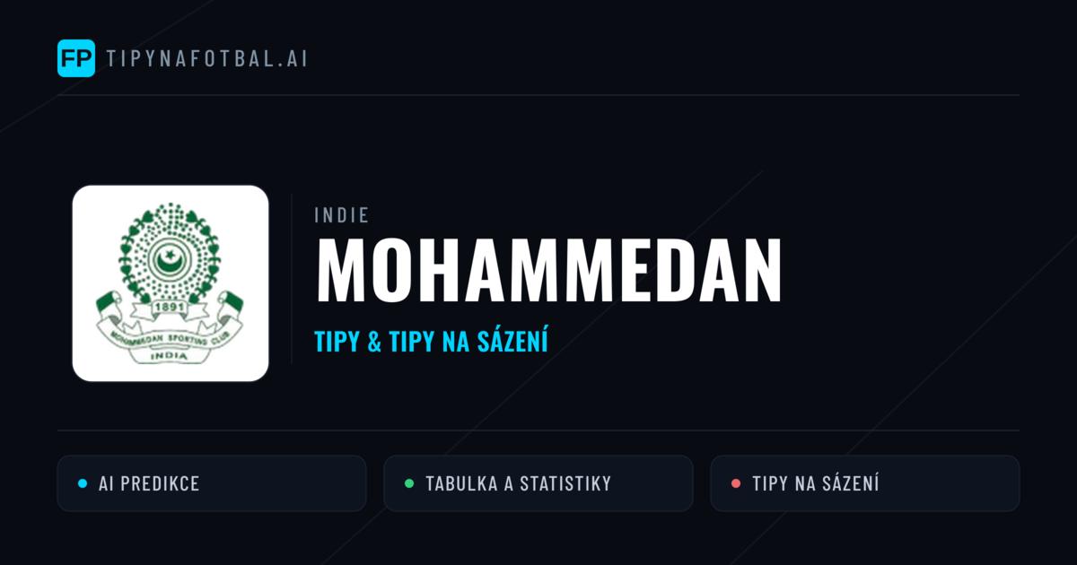 Mohammedan Tipy a statistiky
