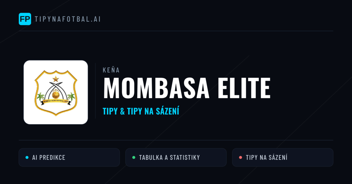 Mombasa Elite Tipy a statistiky