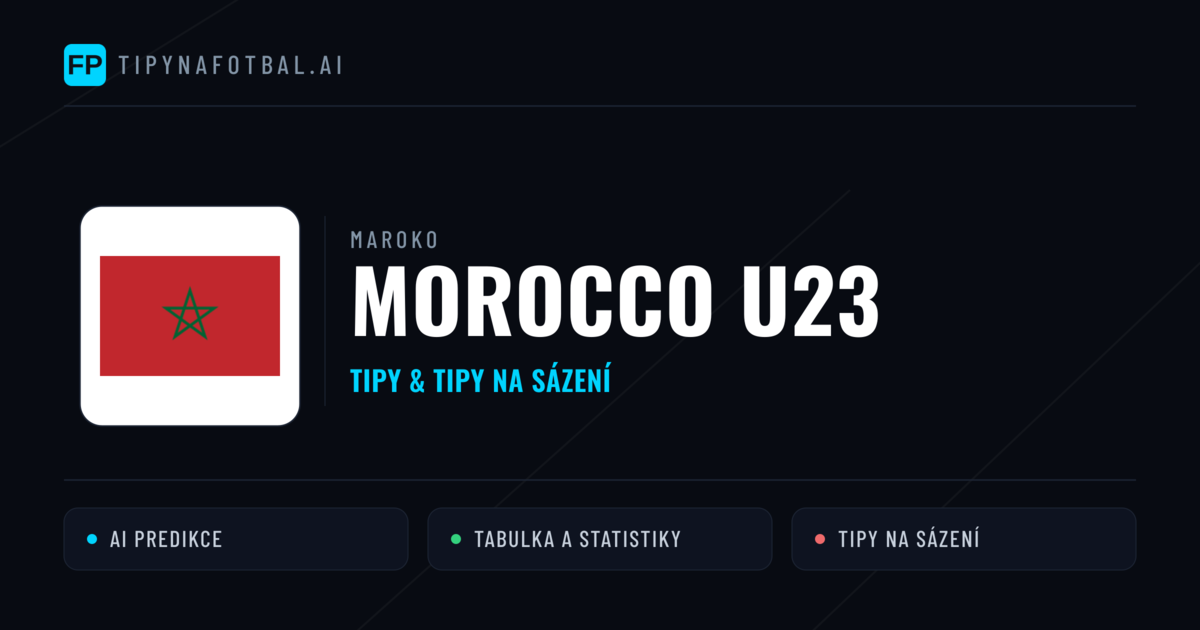 Morocco U23 Tipy a statistiky