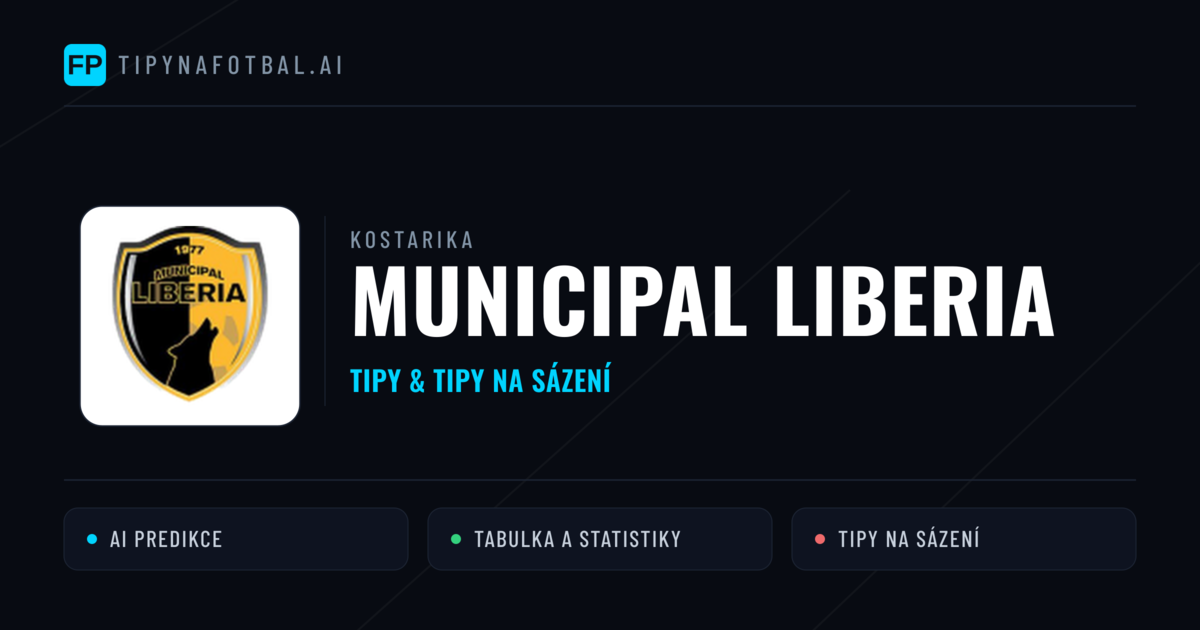 Municipal Liberia Tipy a statistiky