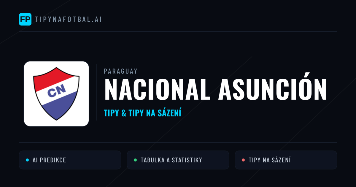 Nacional Asunción Tipy a statistiky