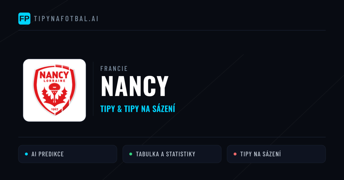 Nancy Tipy a statistiky