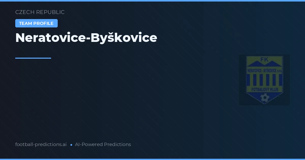 Neratovice-Byškovice Tipy a statistiky
