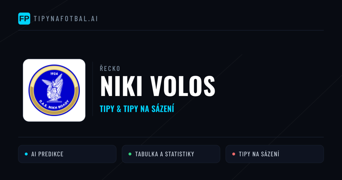 Niki Volos Tipy a statistiky