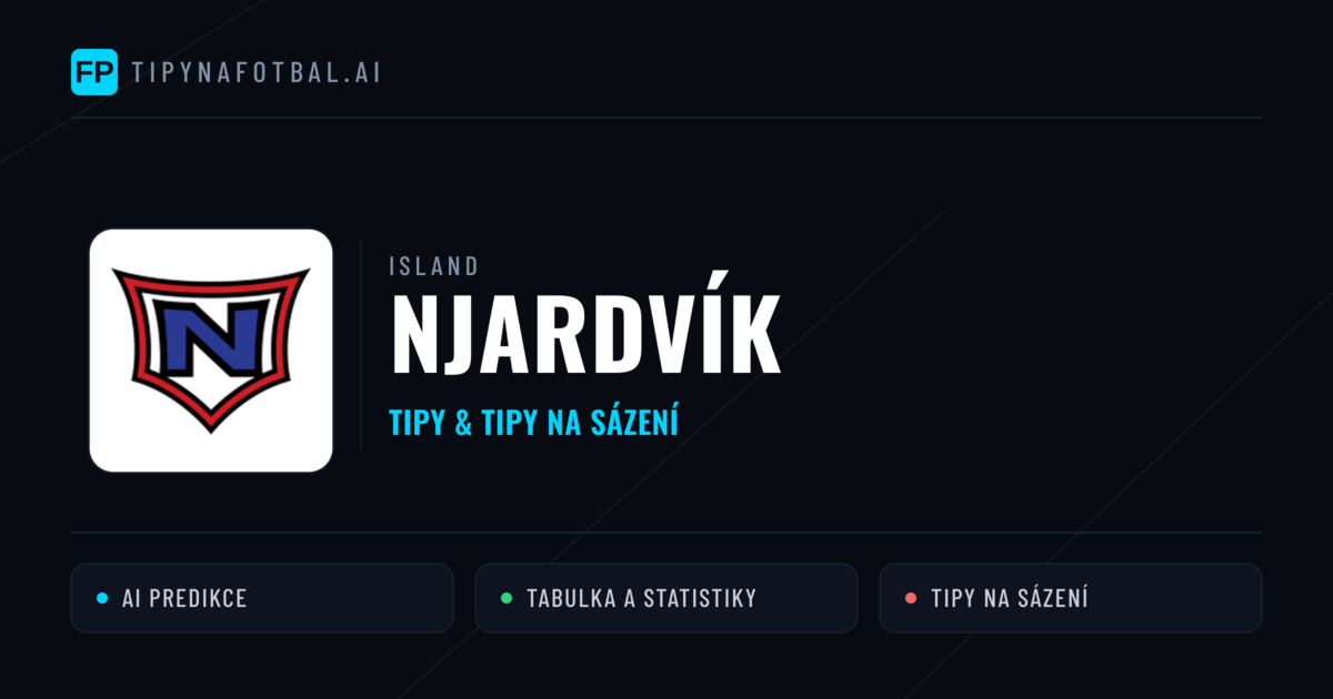 Njardvík Tipy a statistiky