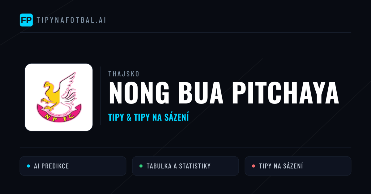 Nong Bua Pitchaya Tipy a statistiky