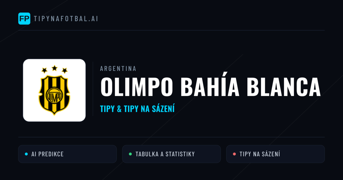 Olimpo Bahía Blanca Tipy a statistiky