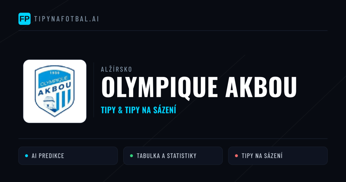 Olympique Akbou Tipy a statistiky