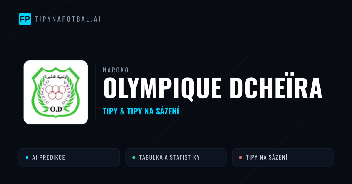 Olympique Dcheïra Tipy a statistiky