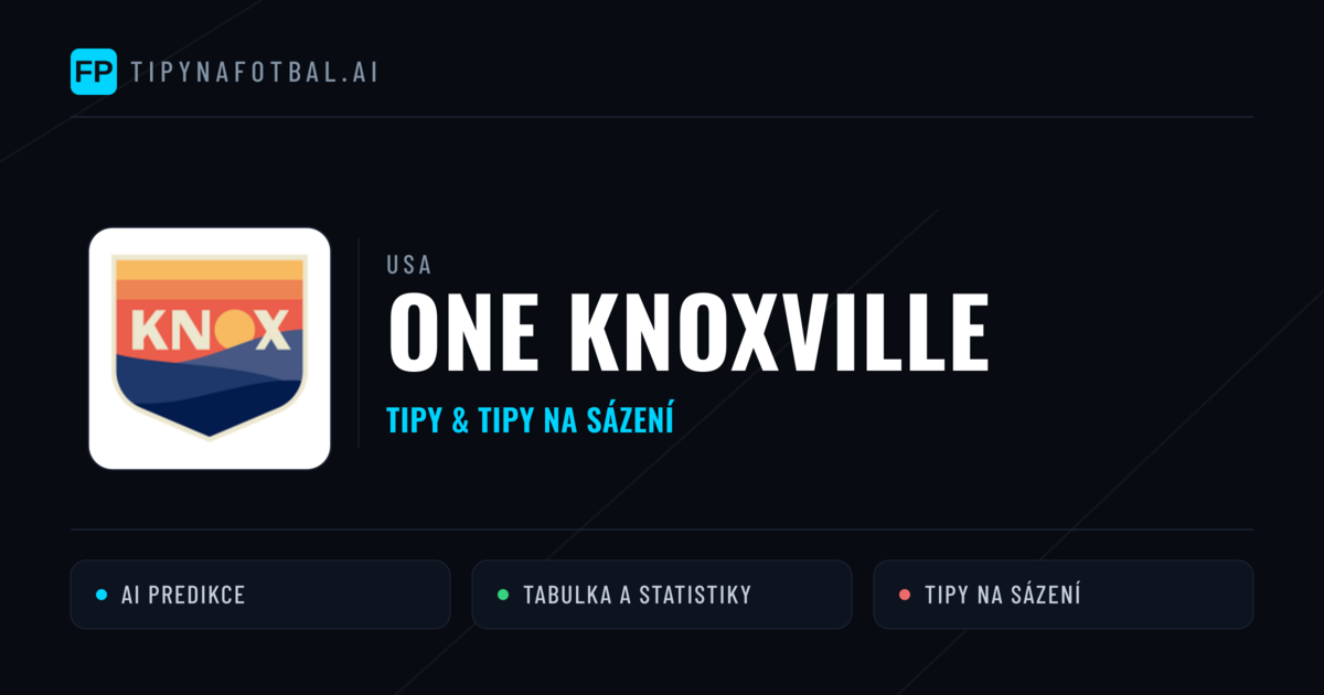 One Knoxville Tipy a statistiky