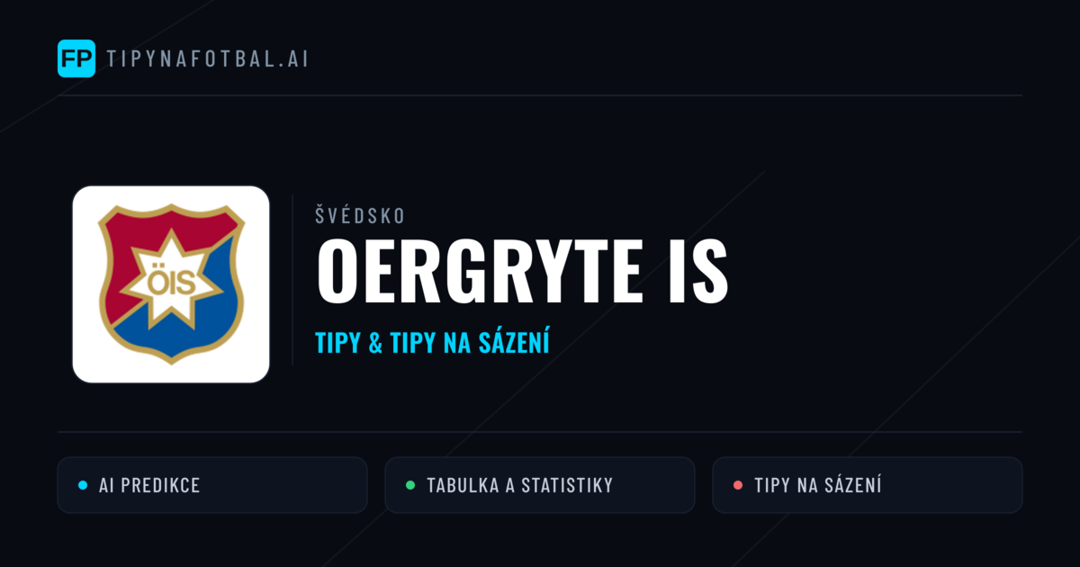 Oergryte IS Tipy a statistiky