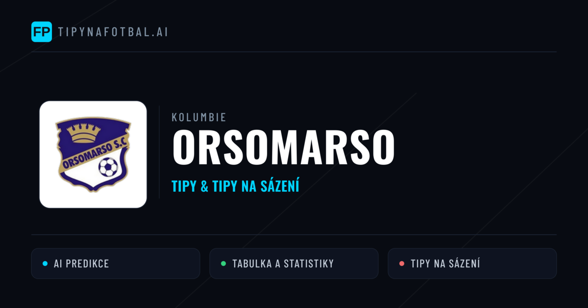 Orsomarso Tipy a statistiky