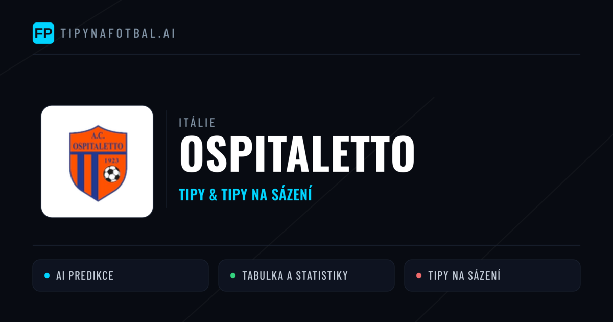 Ospitaletto Tipy a statistiky