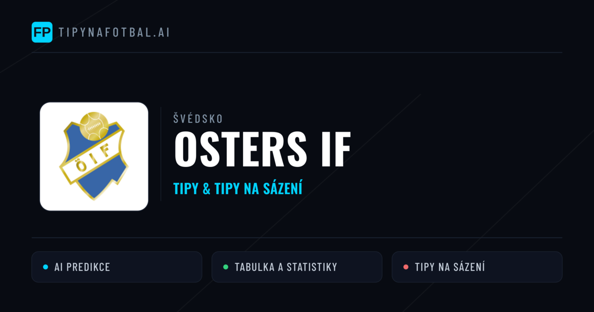 Osters IF Tipy a statistiky