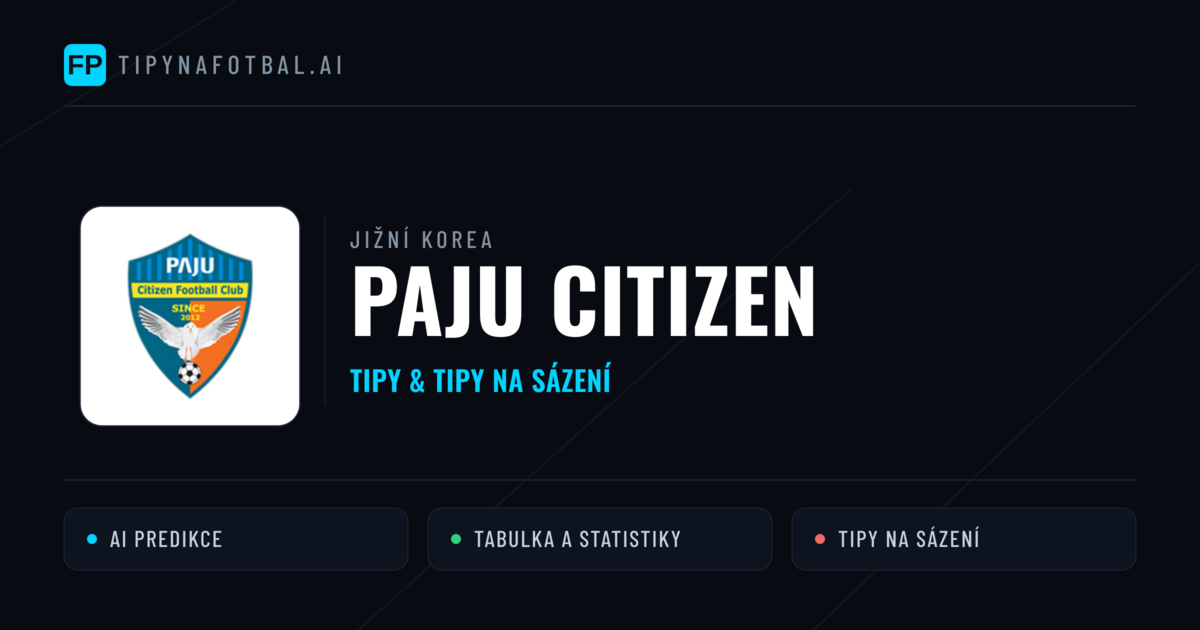 Paju Citizen Tipy a statistiky