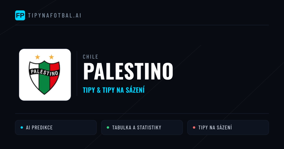Palestino Tipy a statistiky
