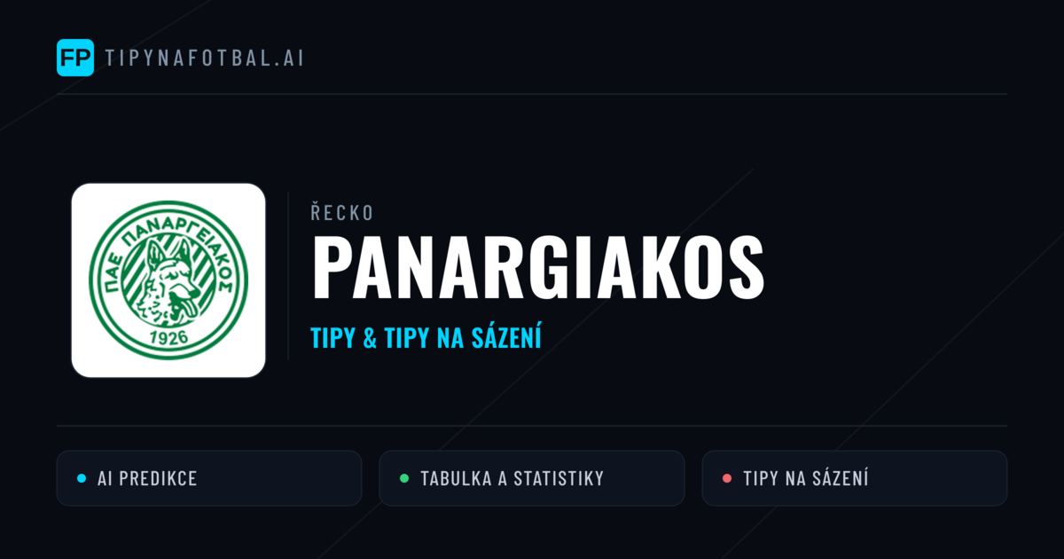 Panargiakos Tipy a statistiky